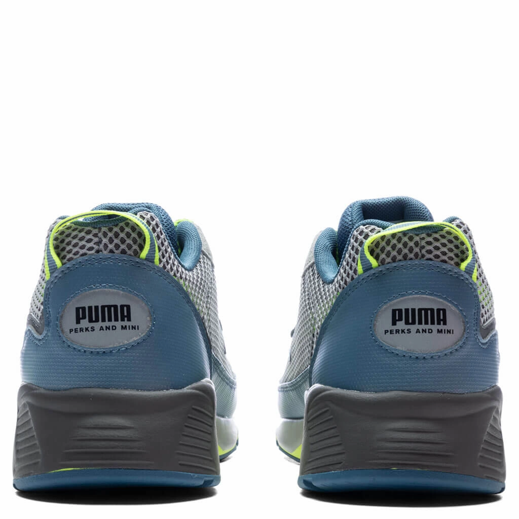 Puma x Perks and Mini Prevail Sneakers - Blue Puma Suede Street Sneakers
