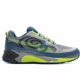 Puma x Perks and Mini Prevail Sneakers - Blue Puma shoes with suede and modern shape
