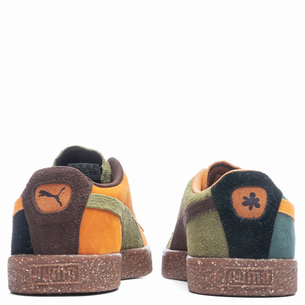 Puma x Perks and Mini Suede Vintage - Brown Puma Everyday Style Shoes