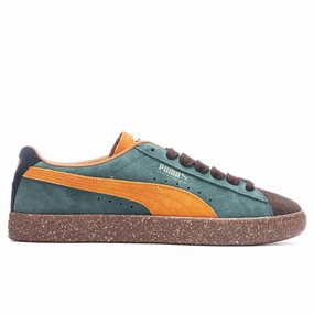 Puma x Perks and Mini Suede Vintage - Brown Puma sneakers for casual streetwear