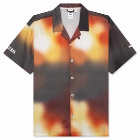 Puma x Pleasures AOP Shirt - White Puma sneakers for casual streetwear