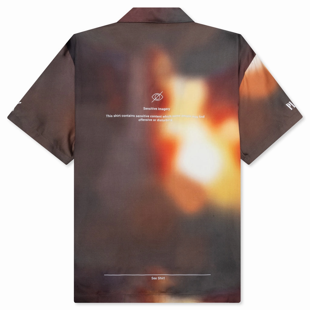 Puma x Pleasures AOP Shirt - White Puma Everyday Style Shoes