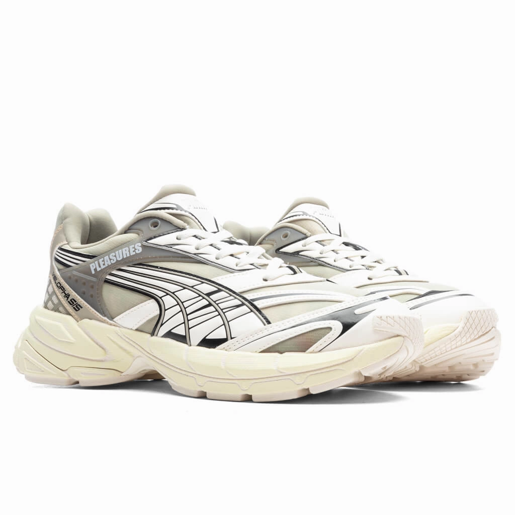 Puma x Pleasures Velophasis Overdyed - Birch Tree/Anise Flower Puma Everyday Style Shoes