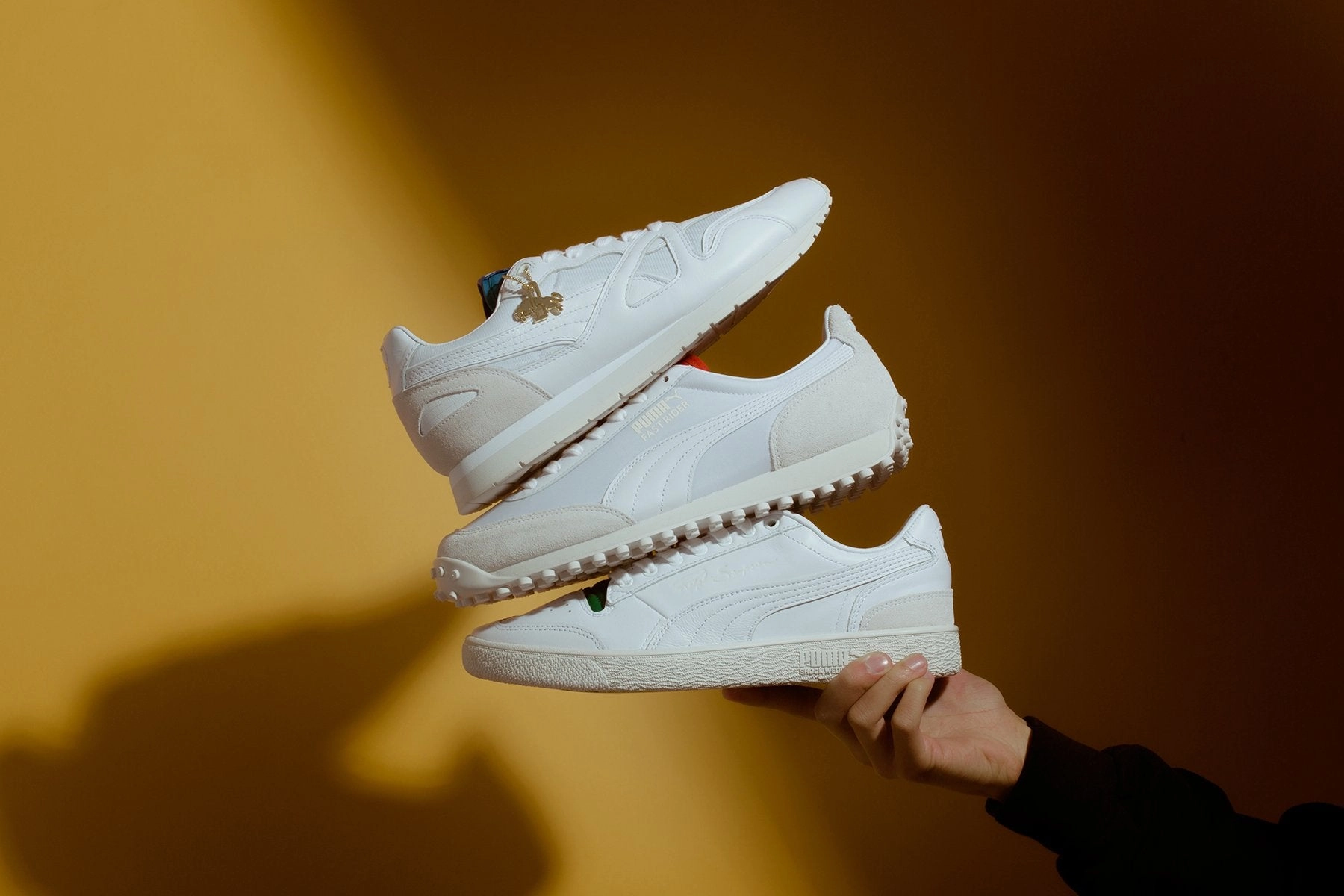 Puma x R. Dassler Legacy COL Mirage OG - White/Puma Royal Puma Stripe Logo Trainers
