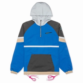 Puma x Rhude HZ Jacket - Palace Blue Puma trainers with bold stripe logo