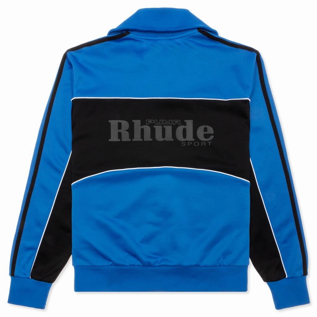 Puma x Rhude Track Jacket - Palace Blue Puma Stripe Logo Trainers