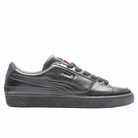 Puma x Rhuigi Suede L - Black/Whisper White Puma sneakers for casual streetwear
