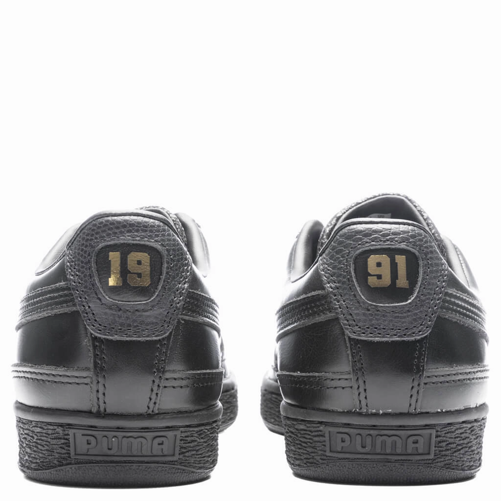 Puma x Rhuigi Suede L - Black/Whisper White Puma Everyday Style Shoes