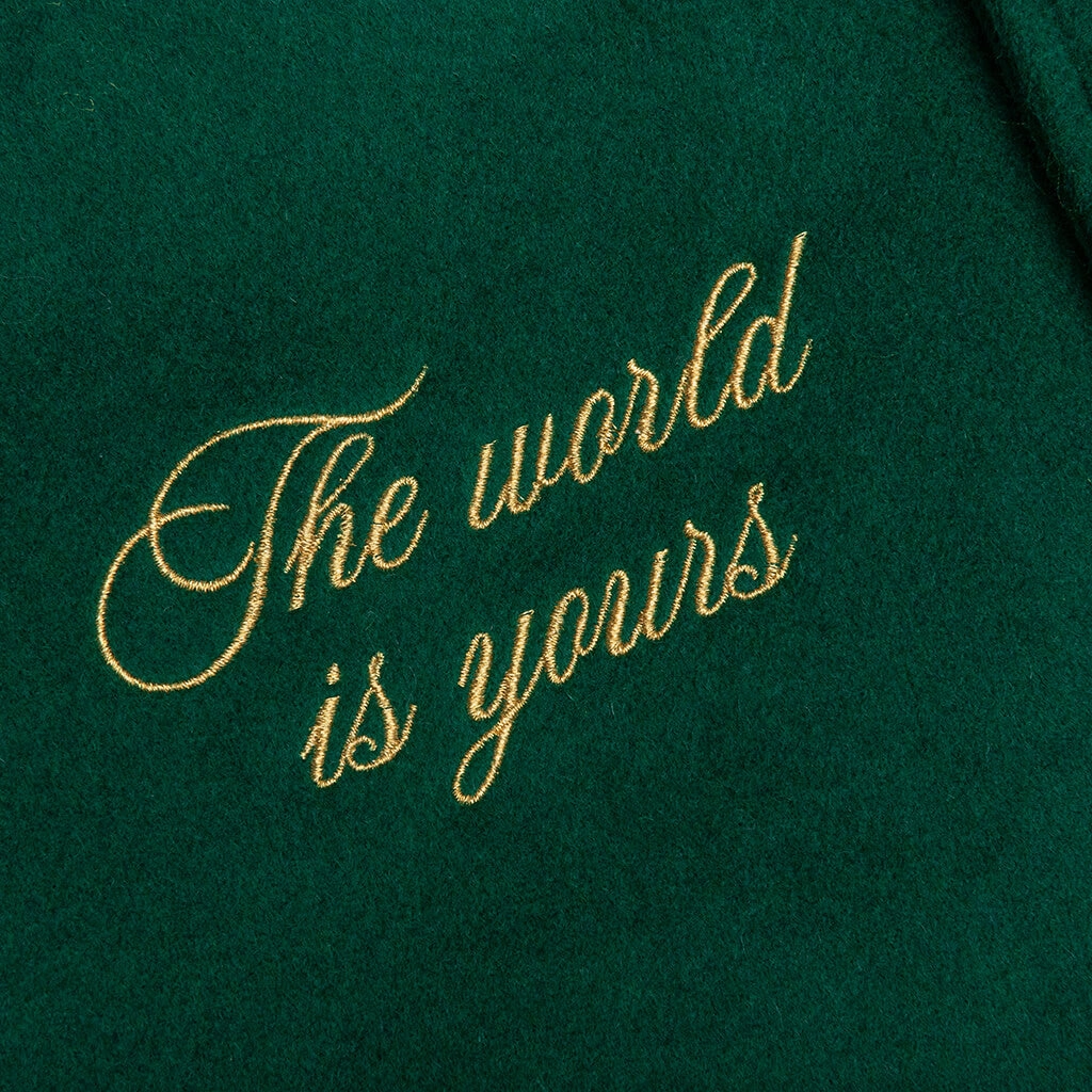Puma x Rhuigi Varsity Jacket - Evergreen Puma Everyday Style Shoes