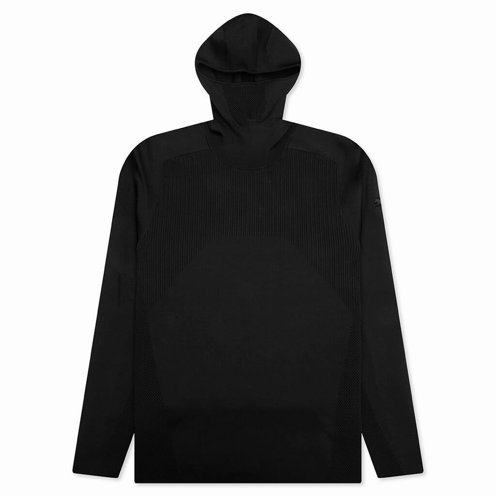 Puma x Skepta Knitted Scuba L/S - Black Puma shoes with suede and modern shape