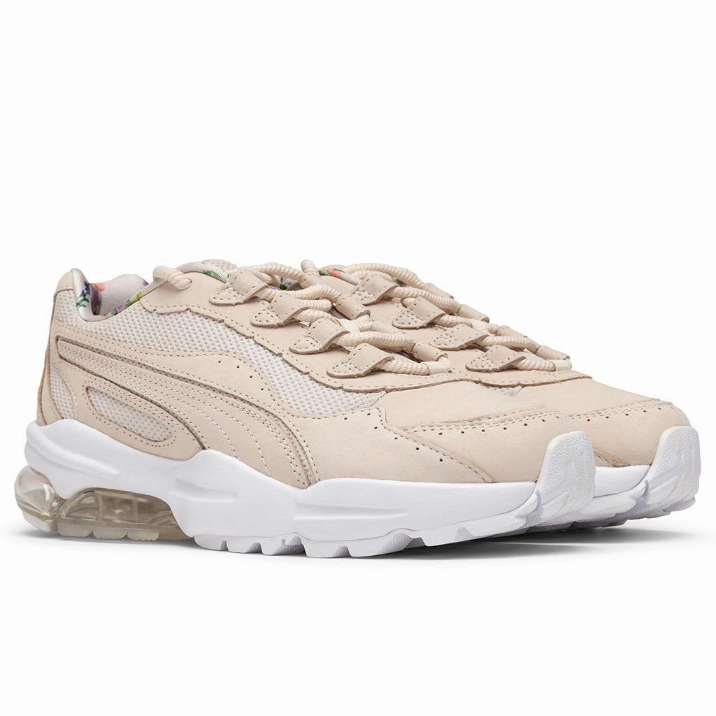 Puma x Tabitha Simmons Women's Cell Stellar - Pastel Parchment Puma Stripe Logo Trainers