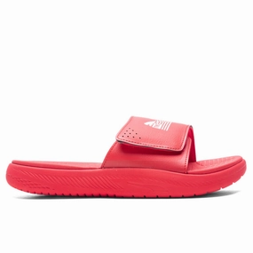 Puma x TMC SoftRide Slides - High Risk Red/White Puma sneakers for casual streetwear