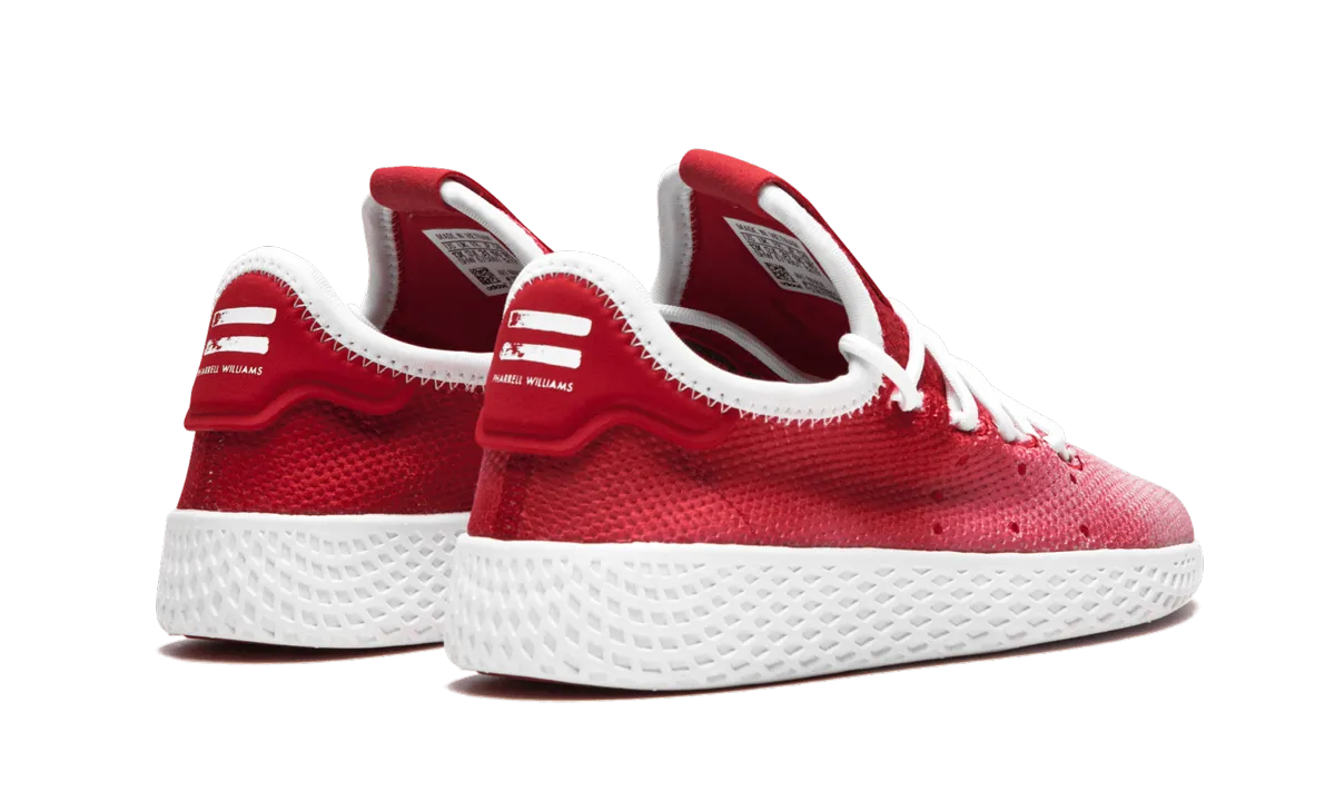 PW Tennis HU C "Red" adidas grade school sneakers