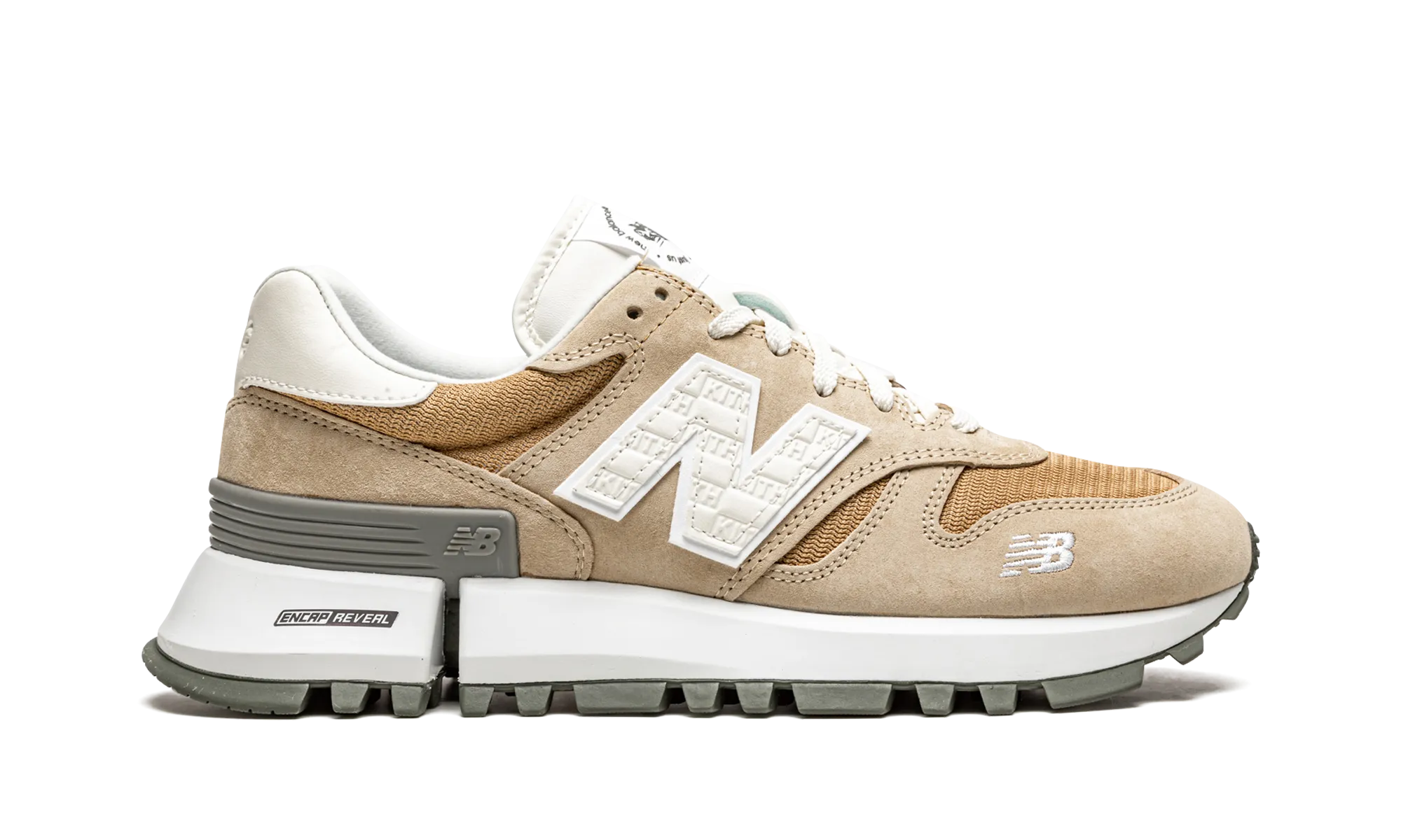 RC 1300 "Kith - 10th Anniversary - Beige" new balance mesh athletic shoes