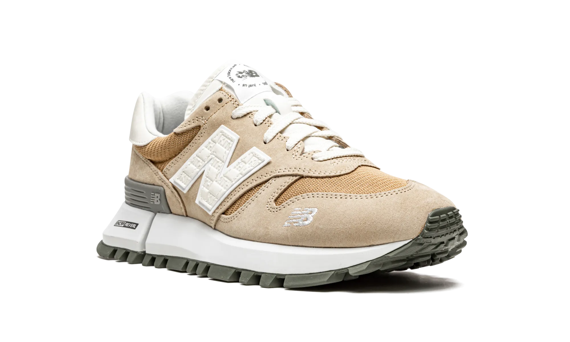 RC 1300 "Kith - 10th Anniversary - Beige" new balance mesh athletic shoes