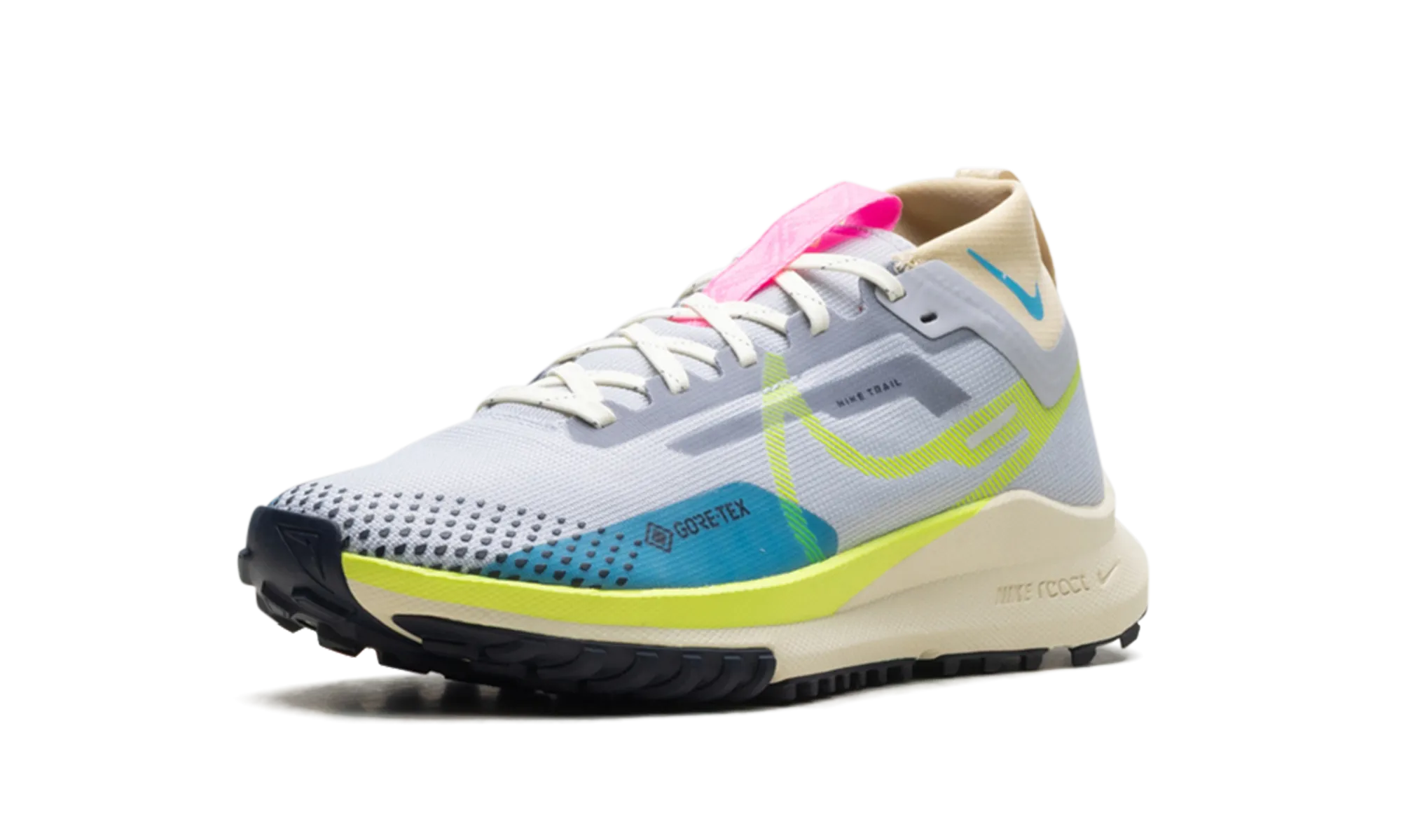 React Pegasus Trail 4 GORE-TEX WMNS "Wolf Grey Volt" nike womens breathable trainers