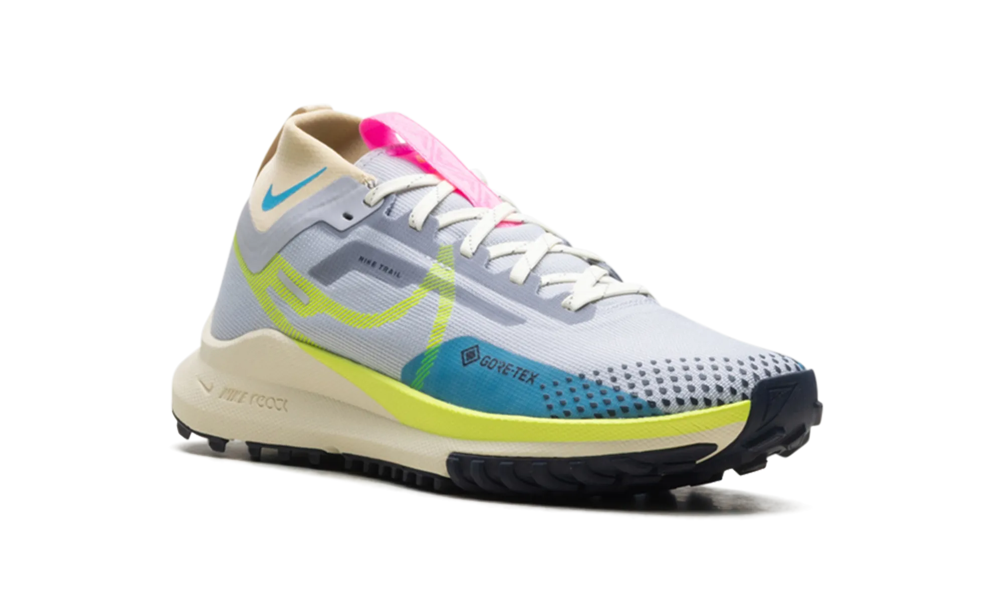 React Pegasus Trail 4 GORE-TEX WMNS "Wolf Grey Volt" nike womens breathable trainers
