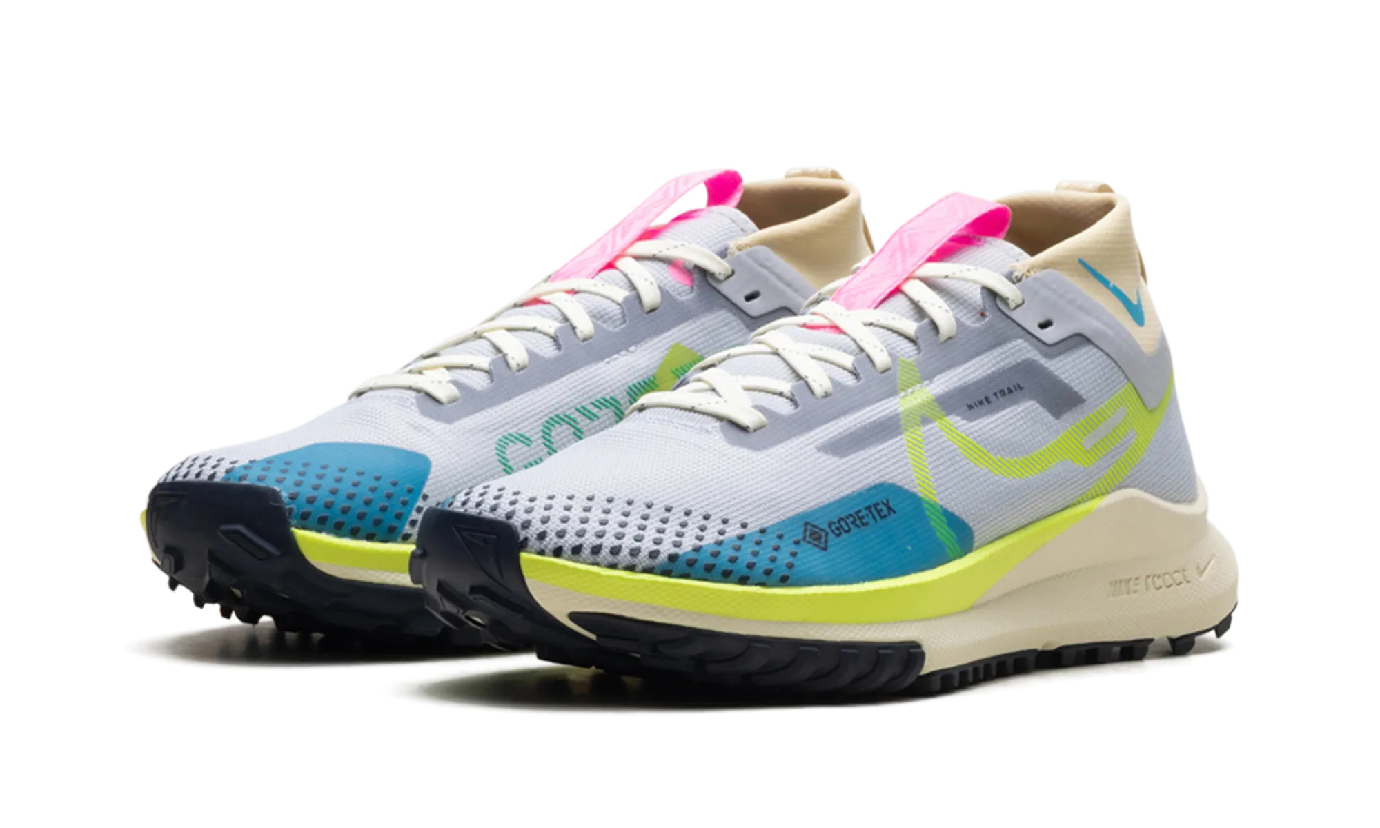 React Pegasus Trail 4 GORE-TEX WMNS "Wolf Grey Volt" nike womens breathable trainers