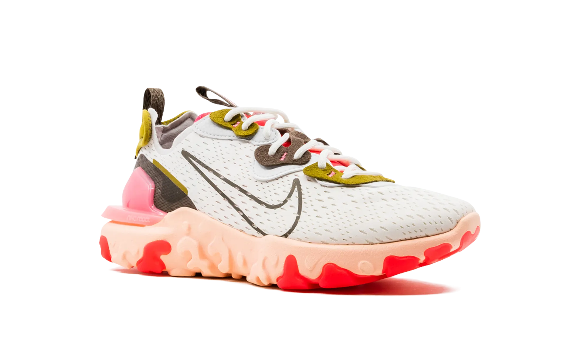 REACT VISION MNS WMNS "Summit White / Siren Red" nike womens breathable trainers