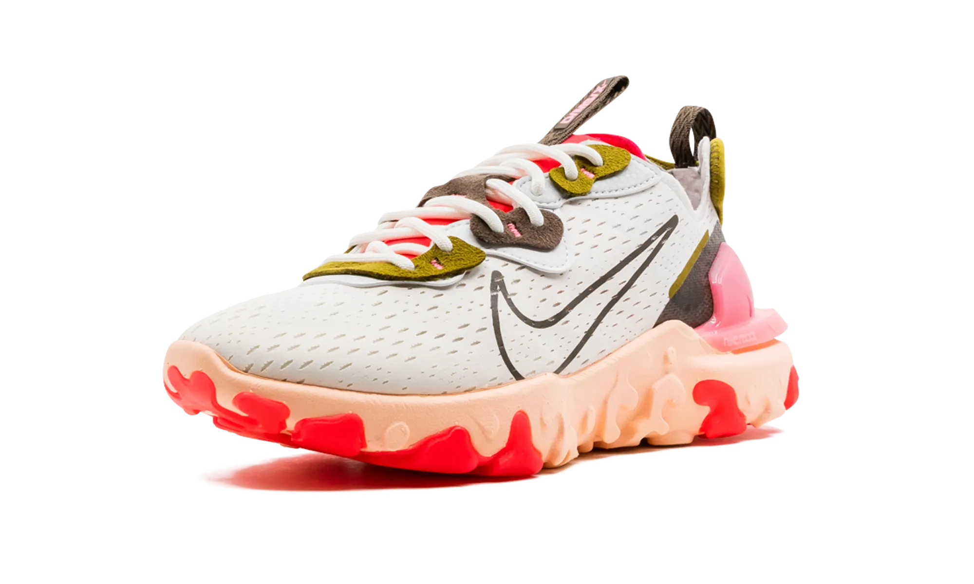 REACT VISION MNS WMNS "Summit White / Siren Red" nike womens breathable trainers