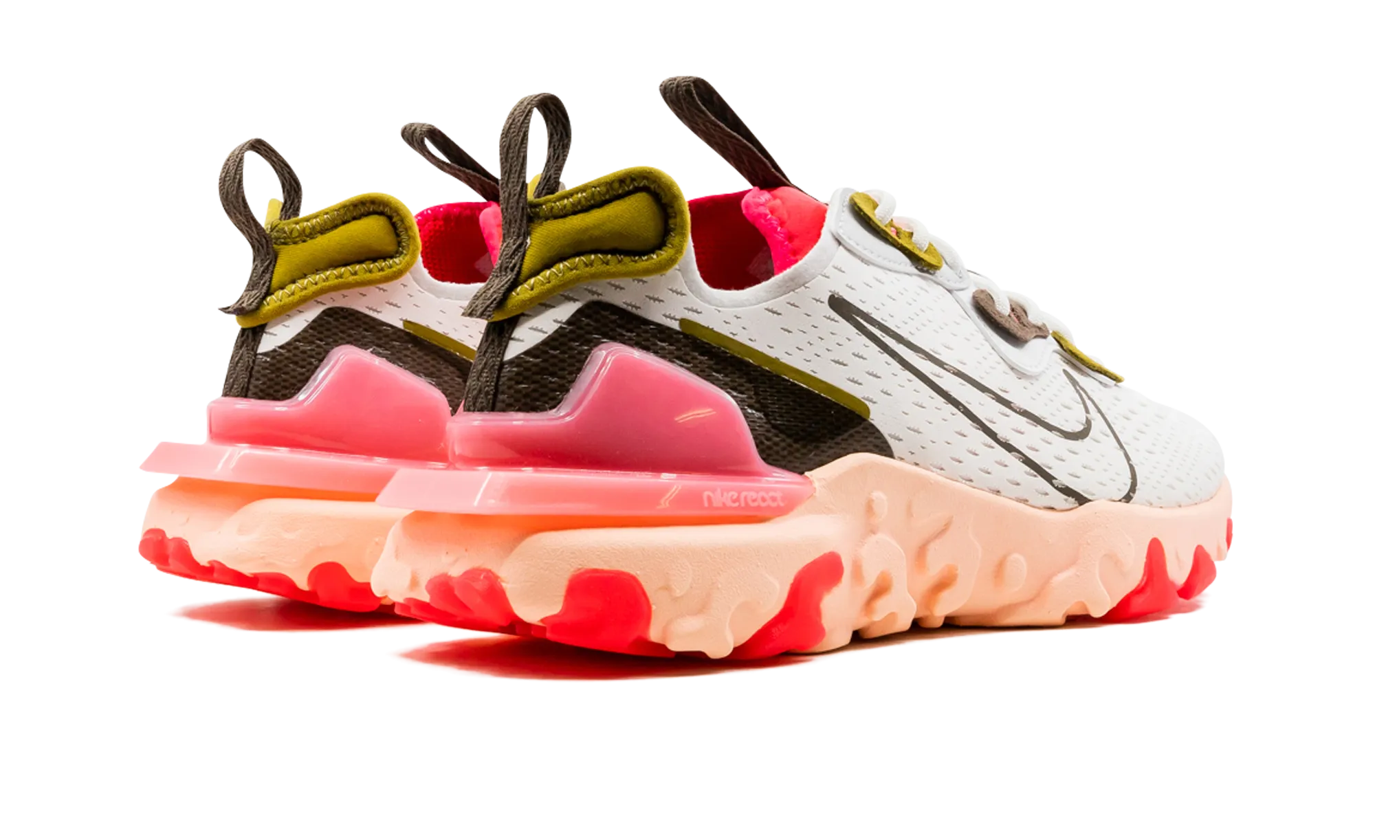 REACT VISION MNS WMNS "Summit White / Siren Red" nike womens breathable trainers
