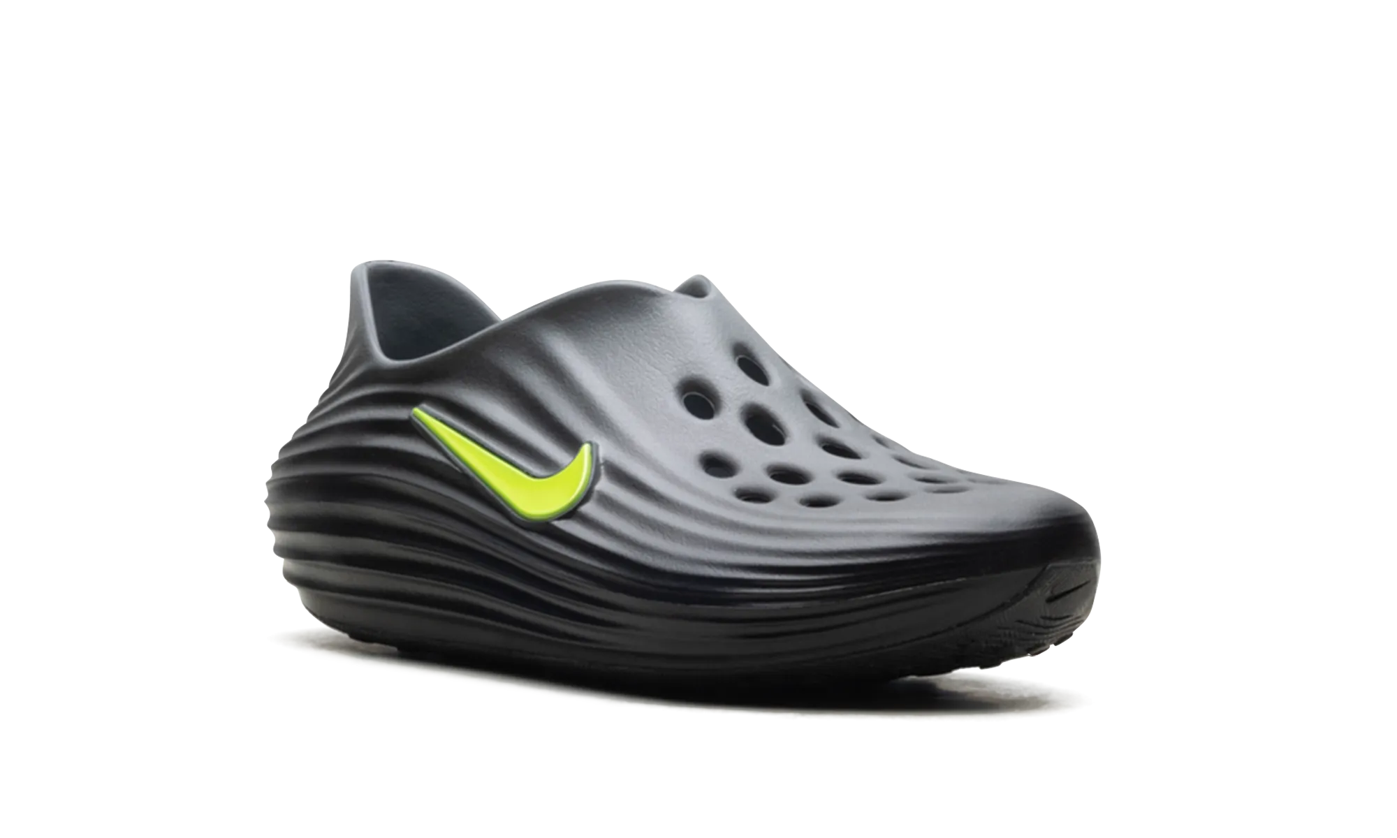 ReactX Rejuven8 GS "Black Cool Grey Volt" nike school-ready sneakers