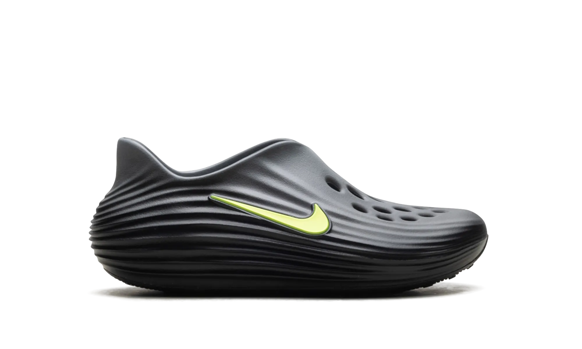 ReactX Rejuven8 GS "Black Cool Grey Volt" nike school-ready sneakers