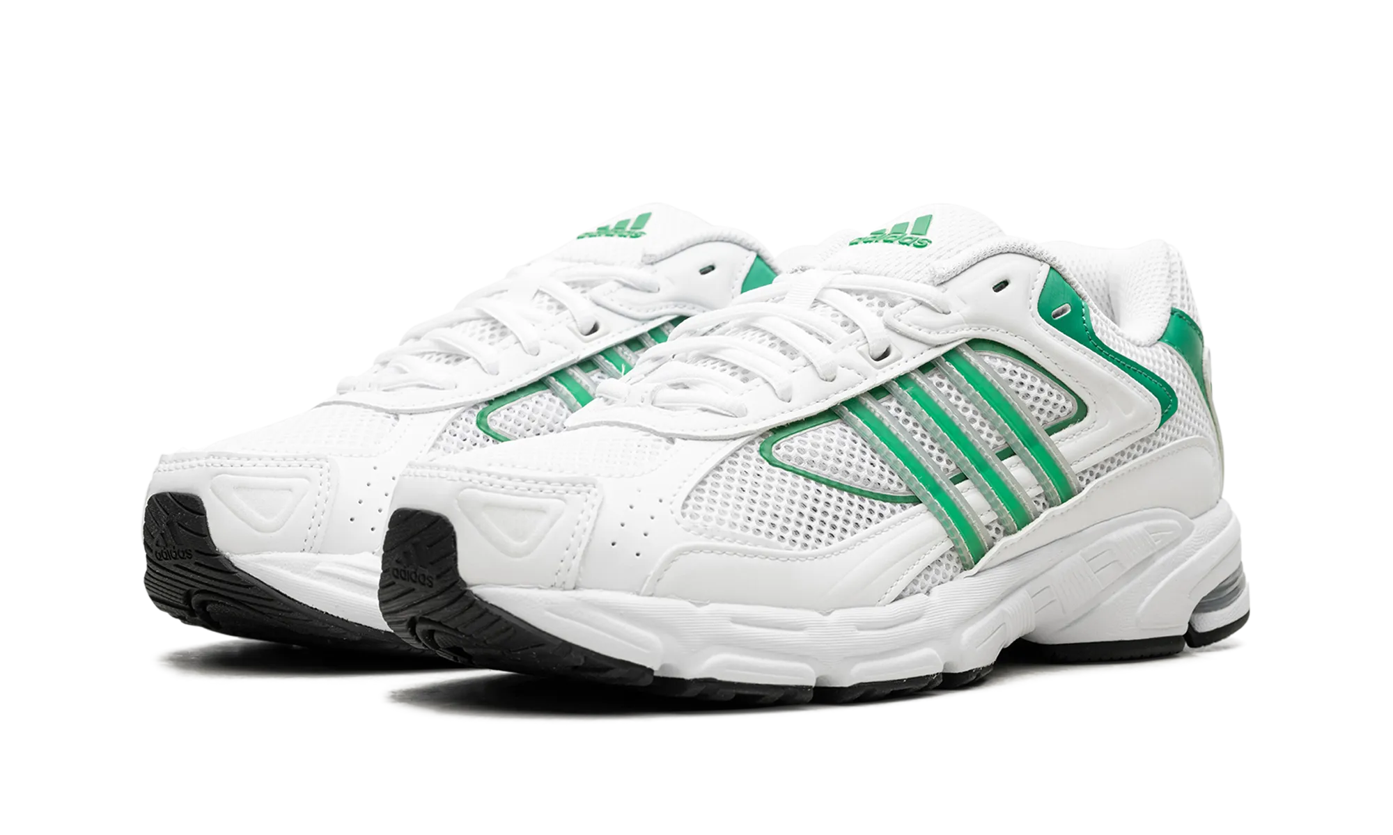 Response CL Wmns "White / Green" adidas womens workout shoes