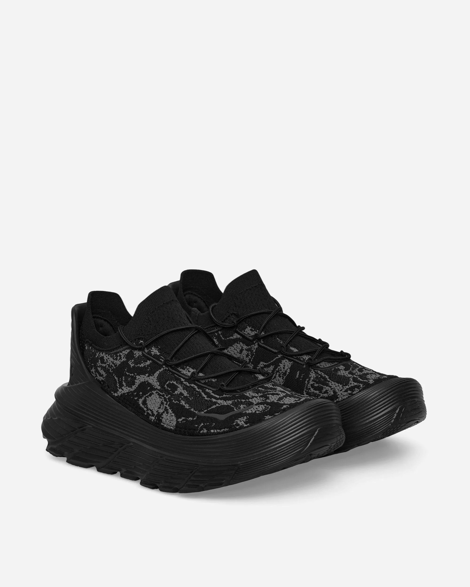 Restore Chukka Stealth / Tech Sneakers Carbon Black Max Cushion Trainers