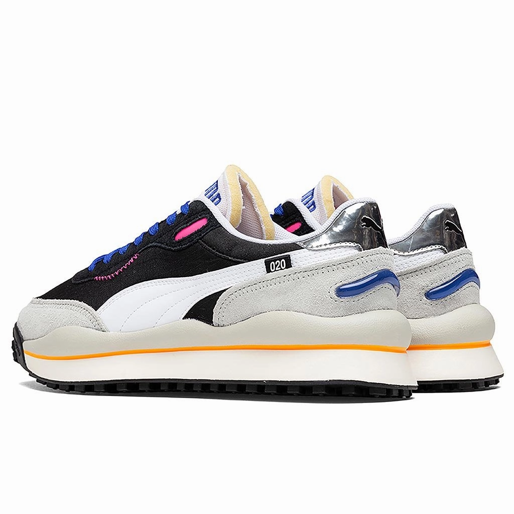 Rider 020 Play - Black Puma Stripe Logo Trainers