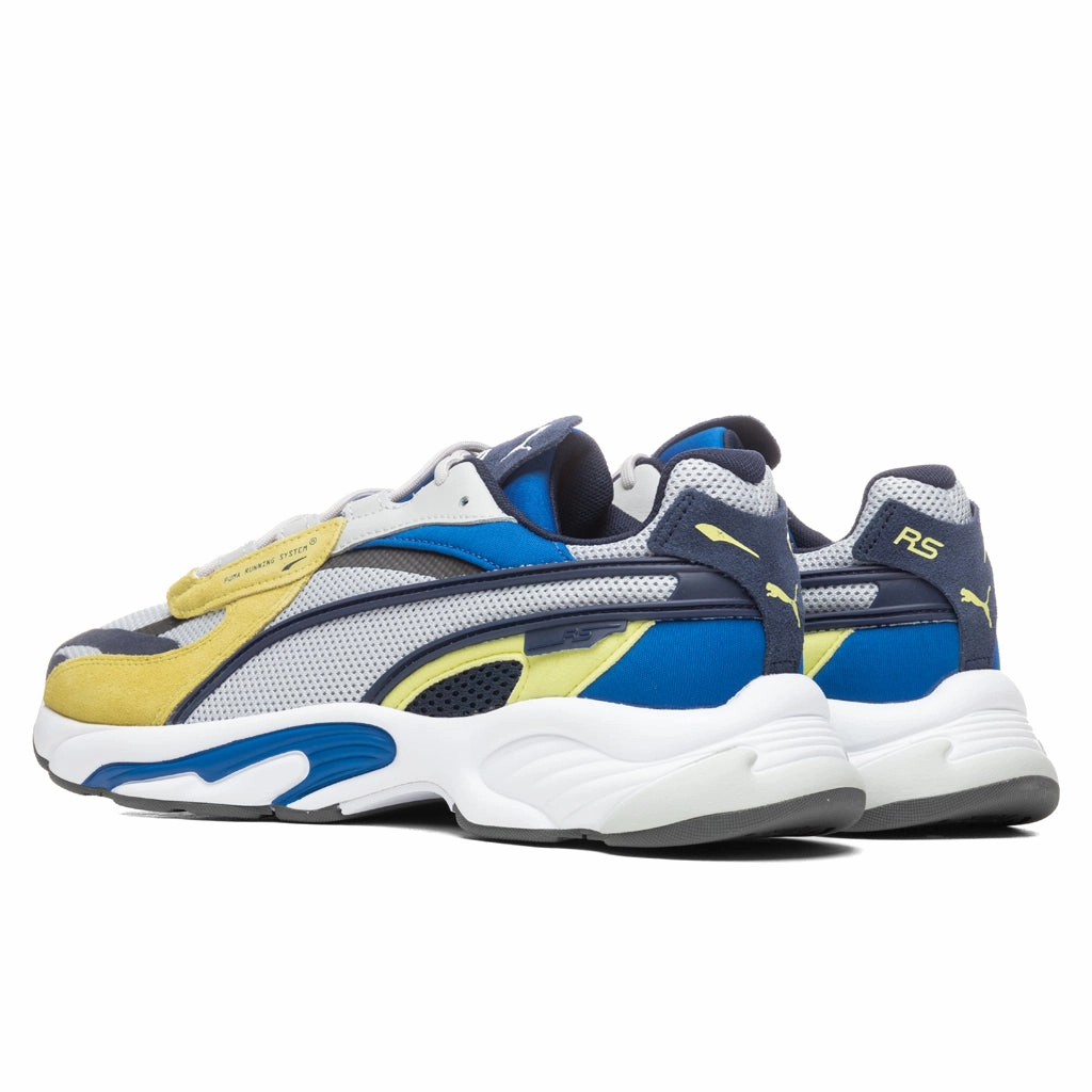 RS-Connect Lazer - Blue Puma Stripe Logo Trainers