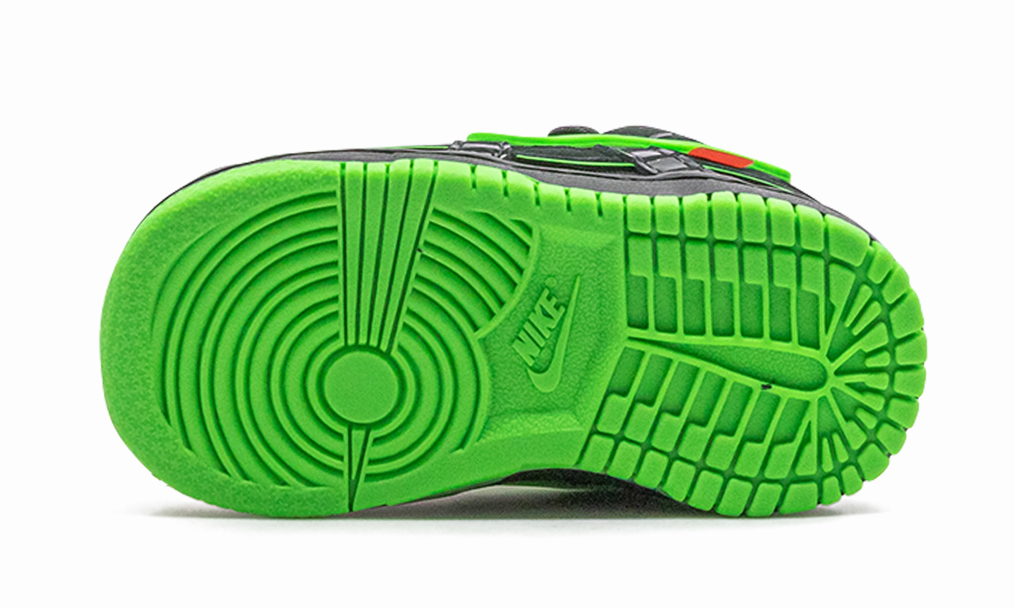 RUBBER DUNK TD "Off-White - Green Strike" nike toddler soft shoes