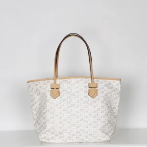 Saint Tropez Open Tote MM, Milk / Cappuccino Trim Moreau Bags