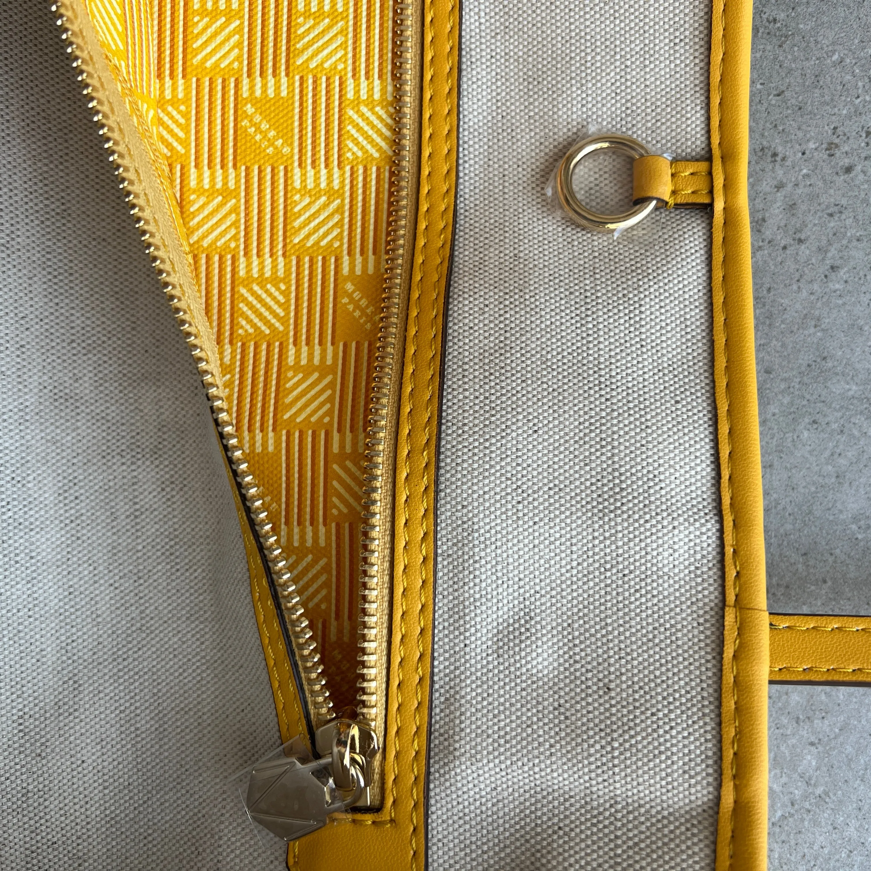 Saint Tropez Tote GM, Yellow Moreau Bags