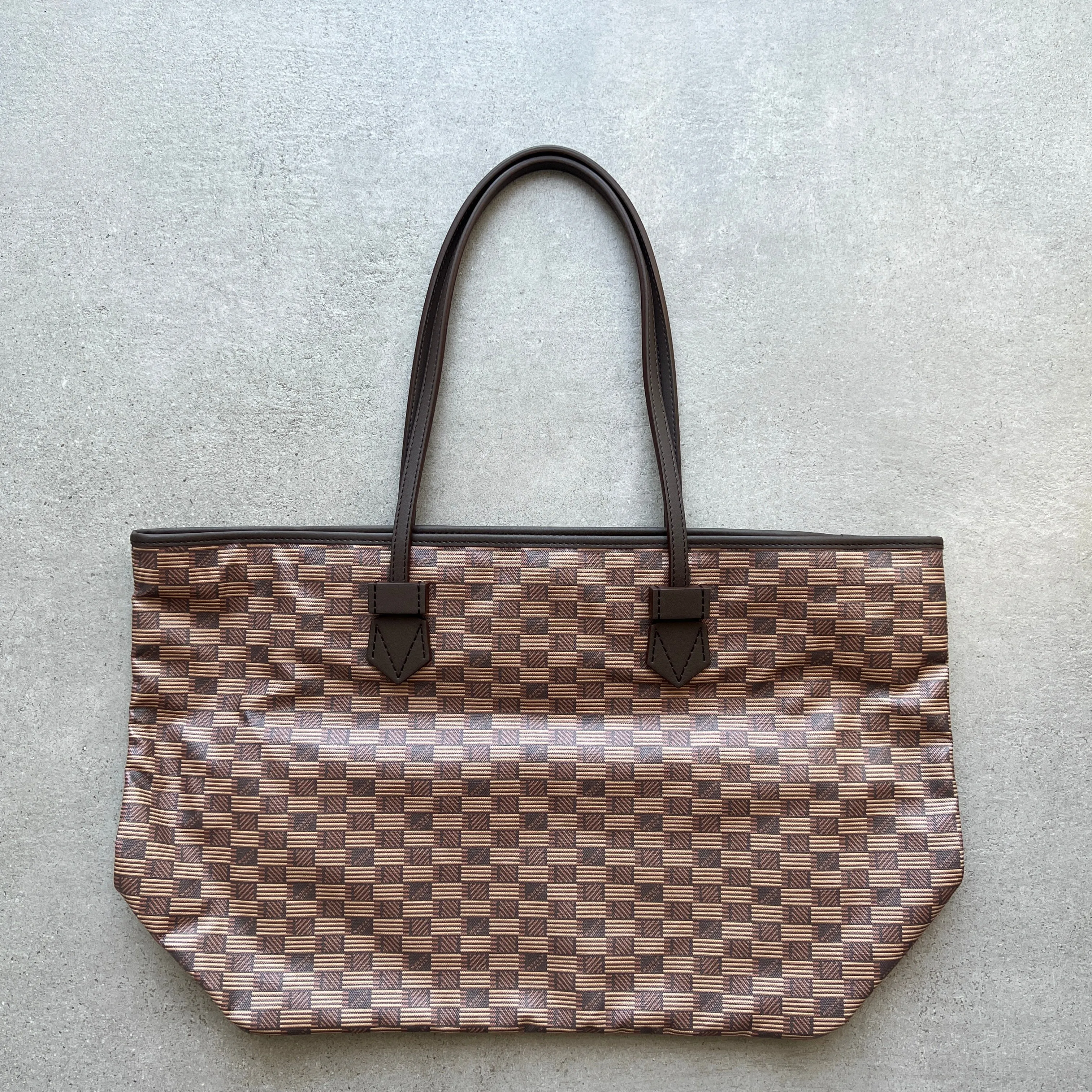 Saint Tropez Zip Tote GM, Chocolate Moreau Bags