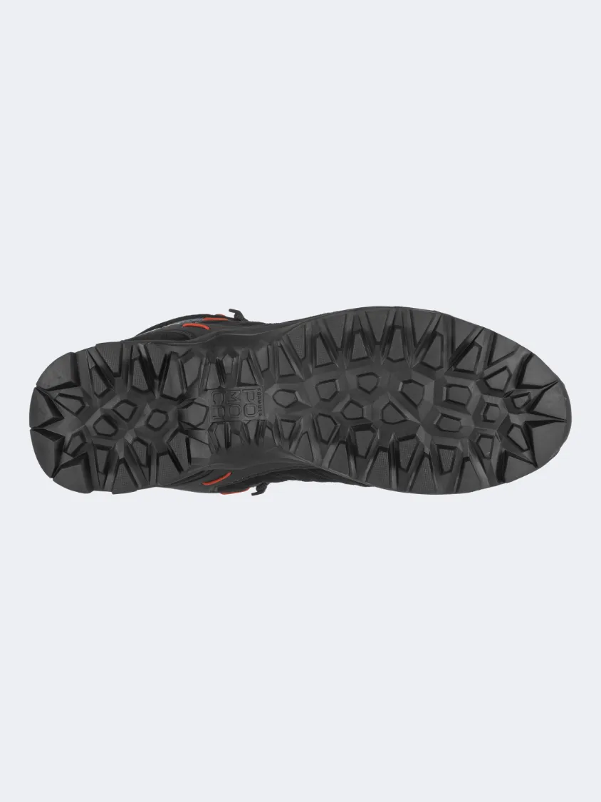 Salewa Alp Mate Mid Powertex Men Hiking Shoes Black/Fluo/Orange Mens Urban Style Comfort Shoes