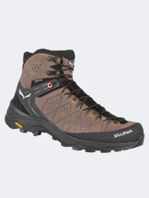 Salewa Alp Trainer 2 Men Hiking Shoes Wallnut/Fluo Orange Essential mens casual shoes for comfort