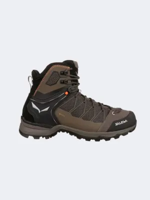 Salewa Mountain Trainer Lite Mid Gore-Tex Men Boots Brown/Black Mens shoes for everyday urban style