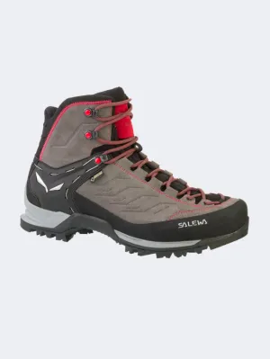 Salewa Mountain Trainer Mid Gore-Tex&#174; Men Hiking Boots Grey/Red Mens shoes for everyday urban style