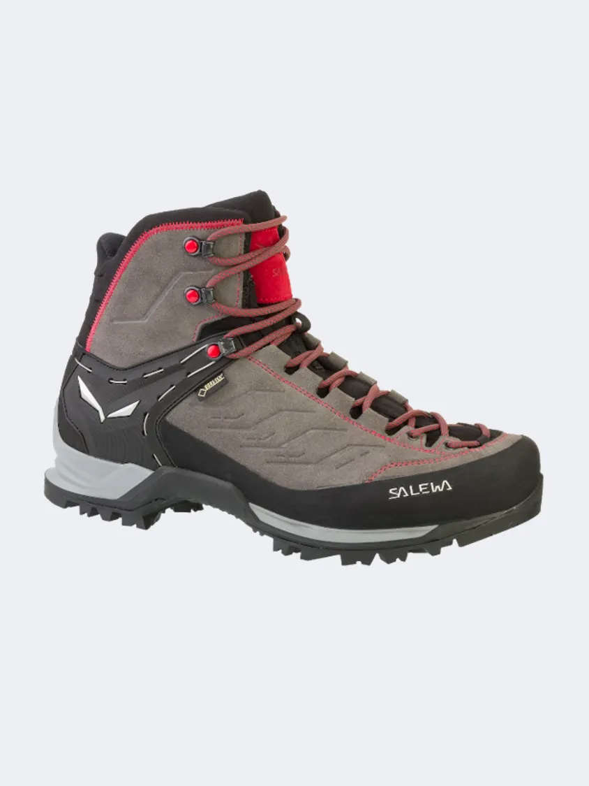 Salewa Mountain Trainer Mid Gore-Tex&#174; Men Hiking Boots Grey/Red Mens shoes for everyday urban style