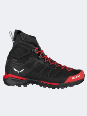 Salewa Ortles Light Men Hiking Boots Flame/Black Mens shoes for everyday urban style