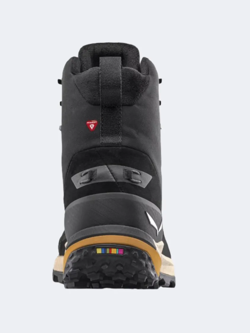 Salewa Puez Winter Mid Ptx Men Hiking Boots Black Mens Urban Style Comfort Shoes