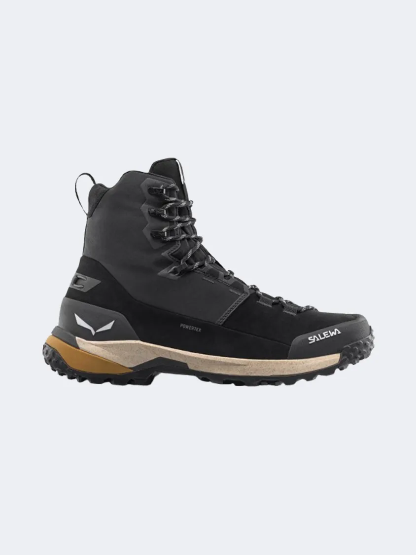 Salewa Puez Winter Mid Ptx Men Hiking Boots Black Essential mens casual shoes for comfort