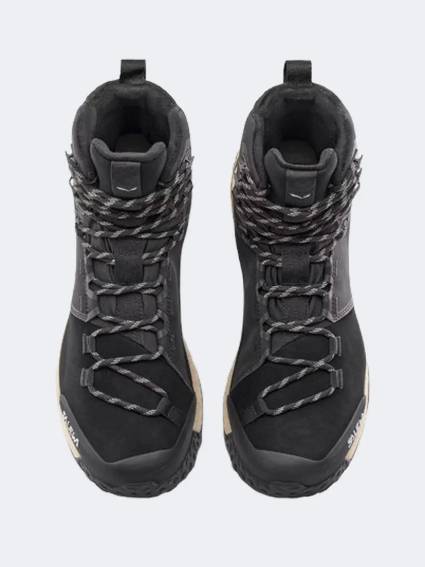 Salewa Puez Winter Mid Ptx Men Hiking Boots Black Mens Urban Style Comfort Shoes