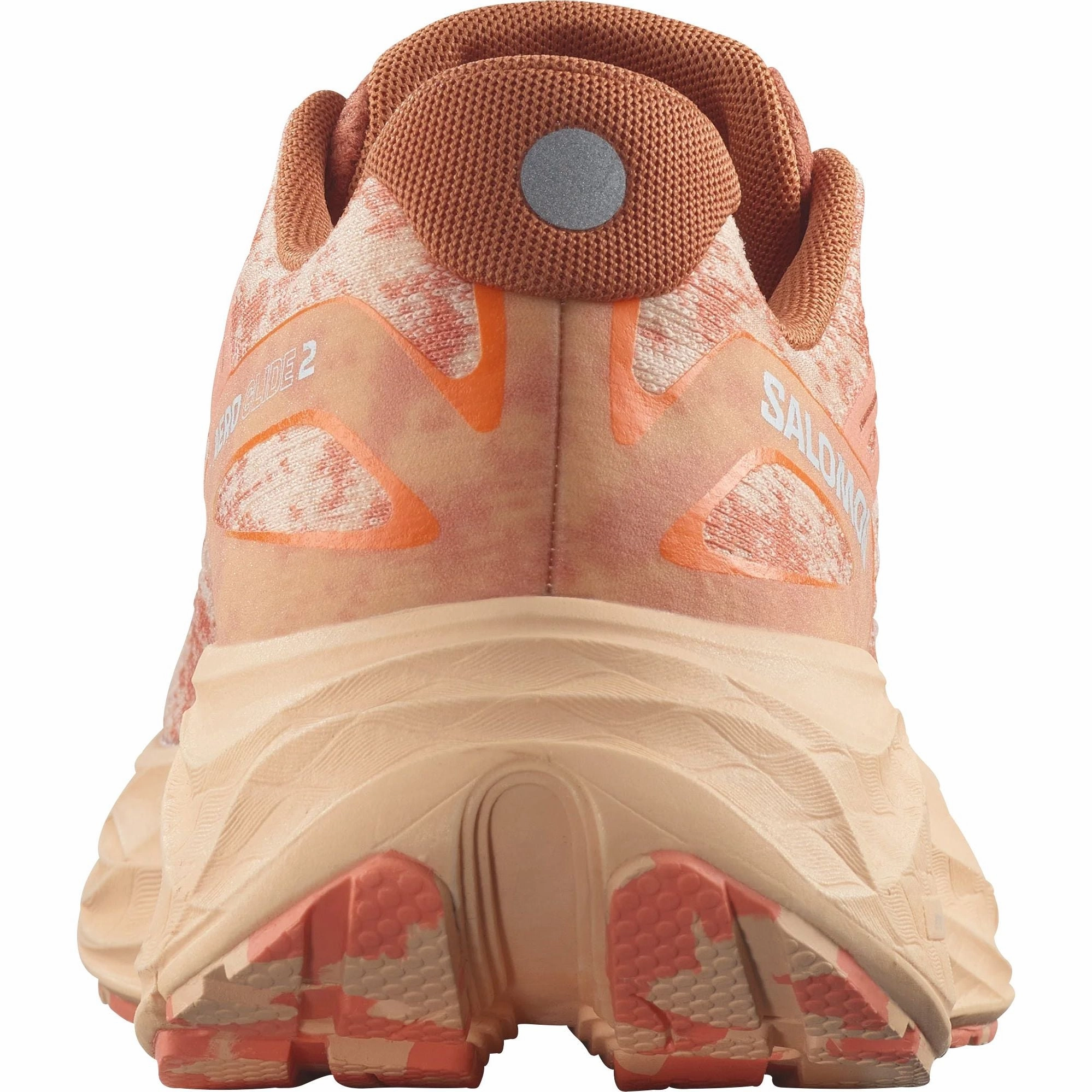 Salomon Aero Glide 2 Womens Running Shoes - Orange Neutral Terrain Sneakers