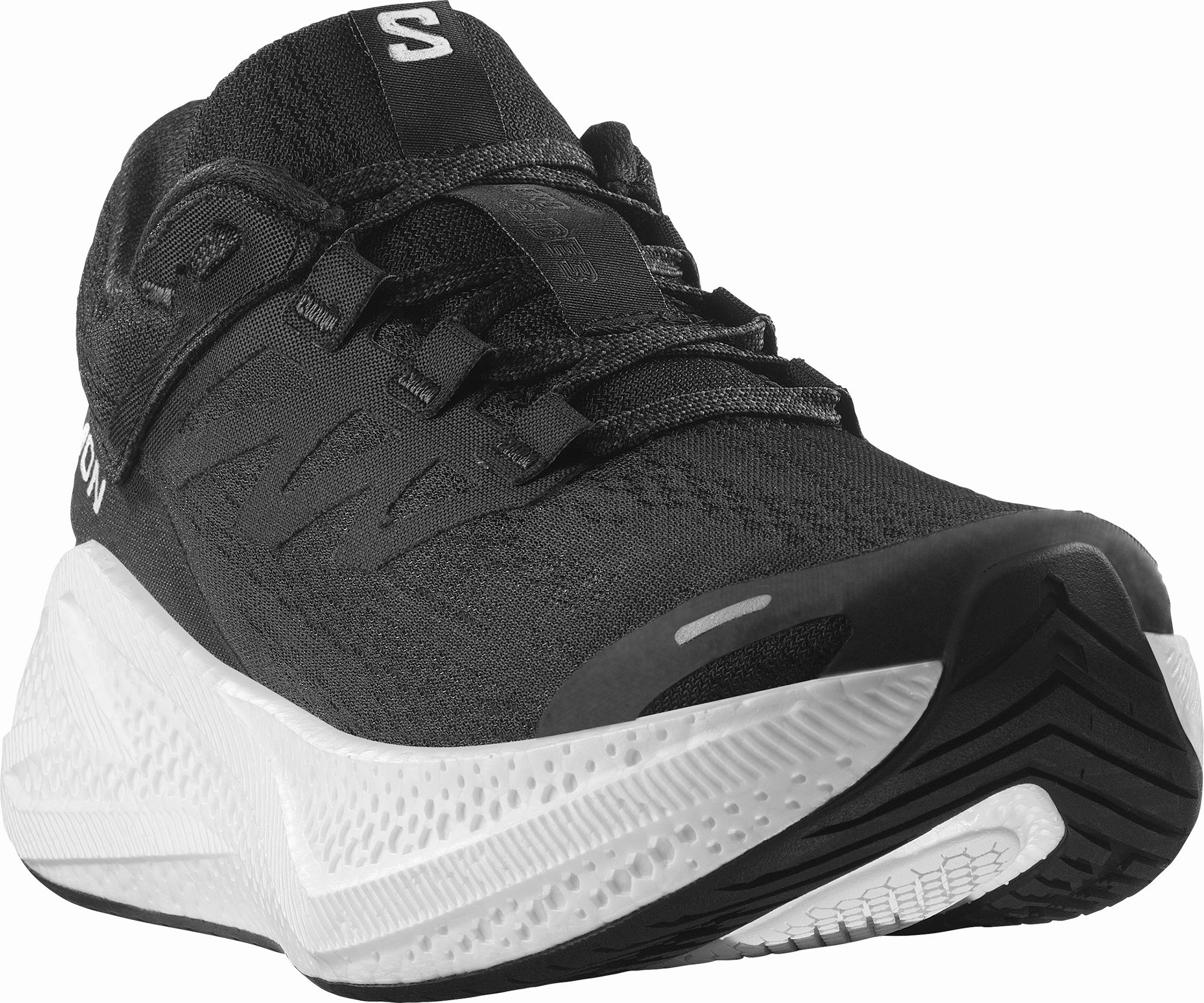 Salomon Aero Glide 3 Womens Running Shoes - Black Neutral Terrain Sneakers