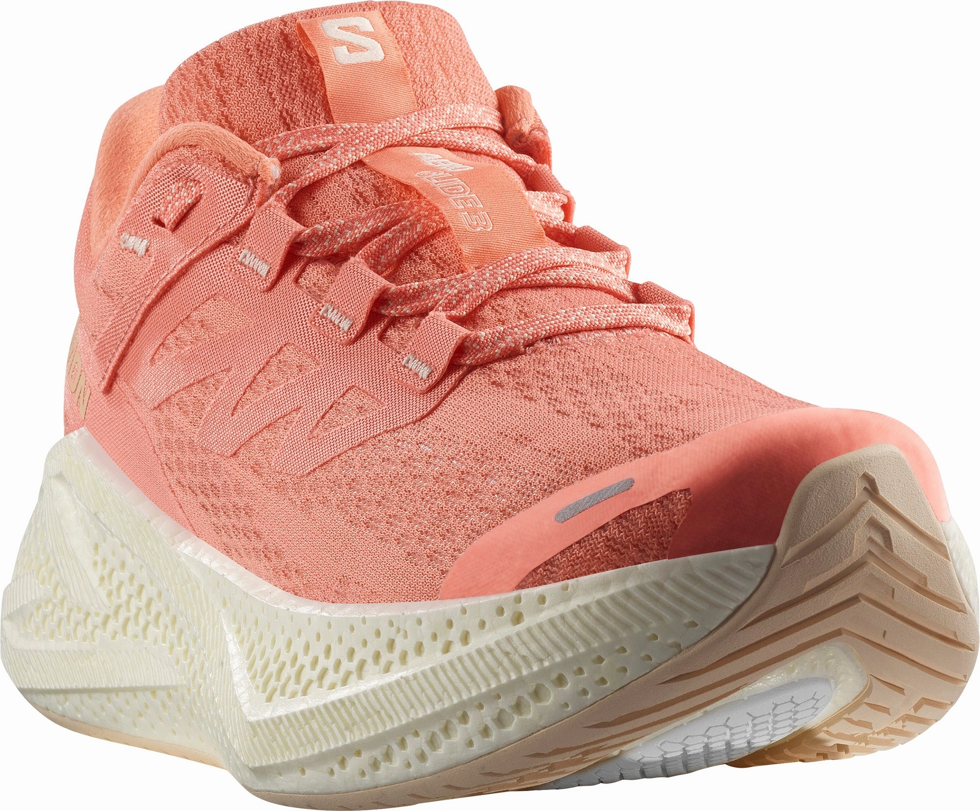 Salomon Aero Glide 3 Womens Running Shoes - Pink Neutral Terrain Sneakers