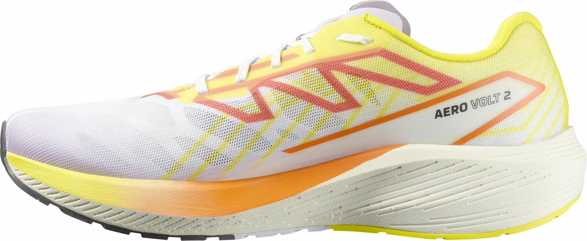 Salomon Aero Volt 2 Mens Running Shoes - White Neutral Terrain Sneakers