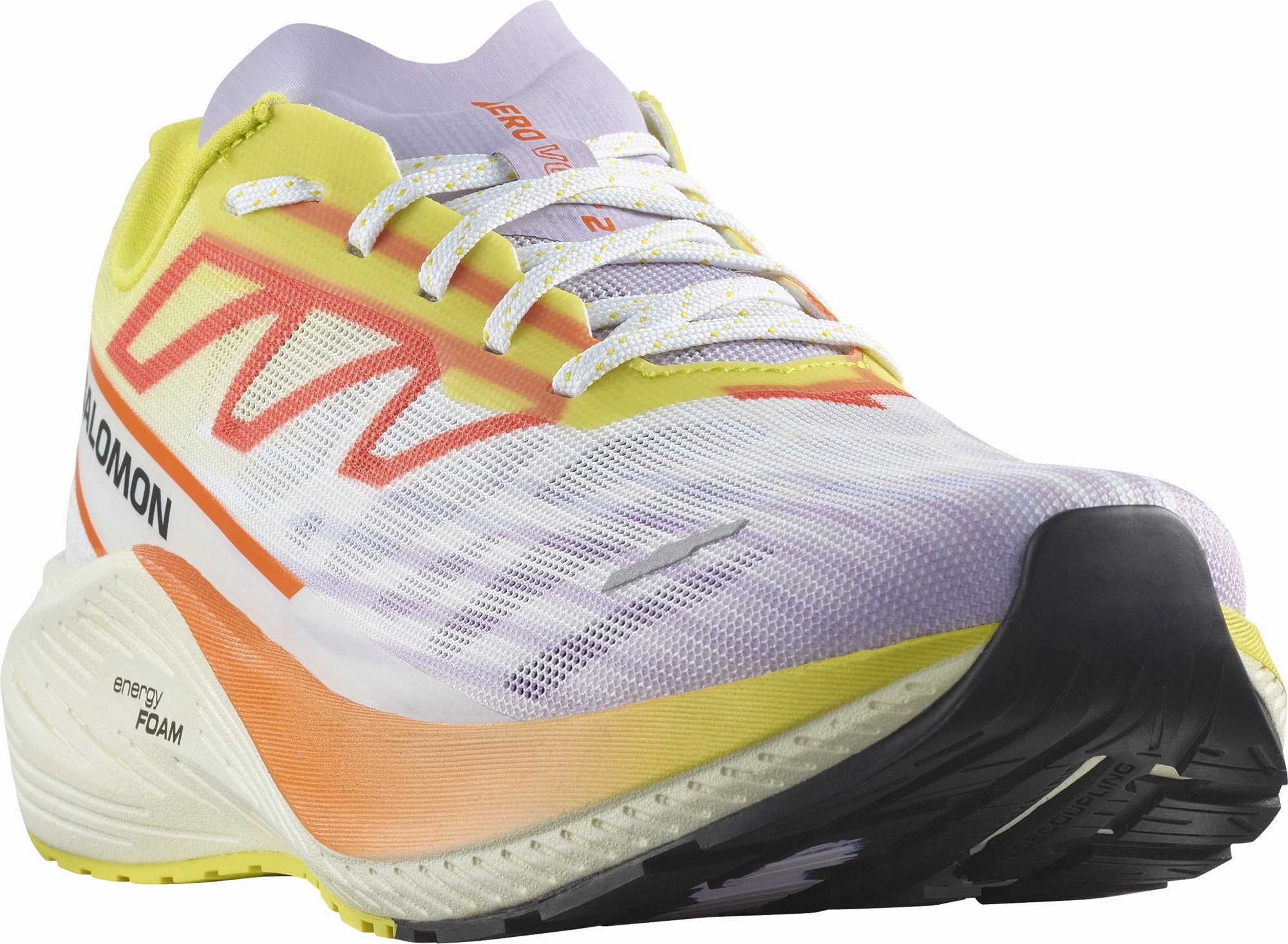 Salomon Aero Volt 2 Womens Running Shoes - White Neutral Terrain Sneakers