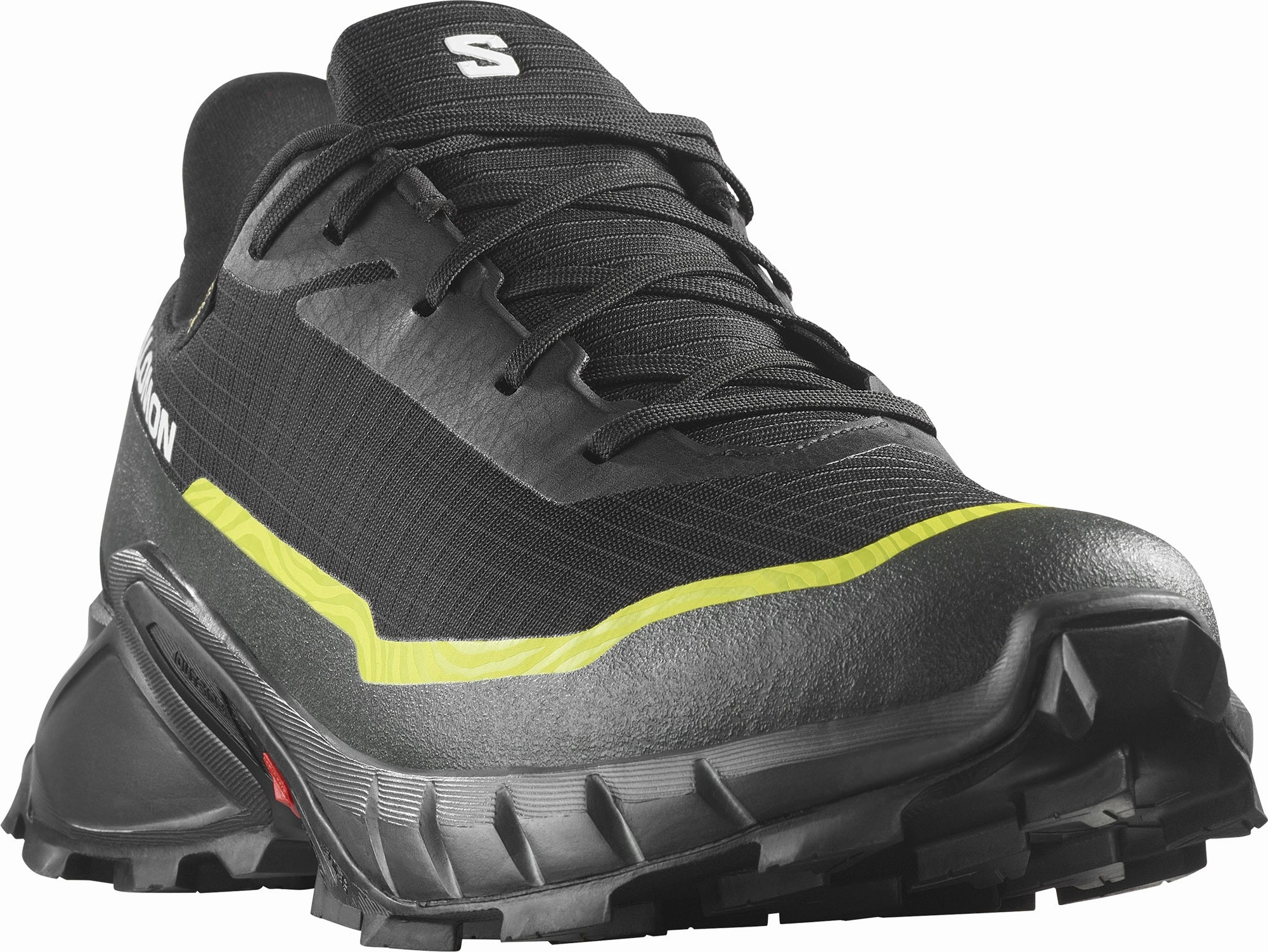 Salomon Alphacross 5 GORE-TEX Mens Trail Running Shoes - Black Dry Terrain Sneakers